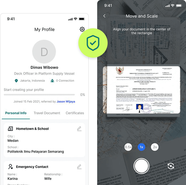 OnBoard Company Feature